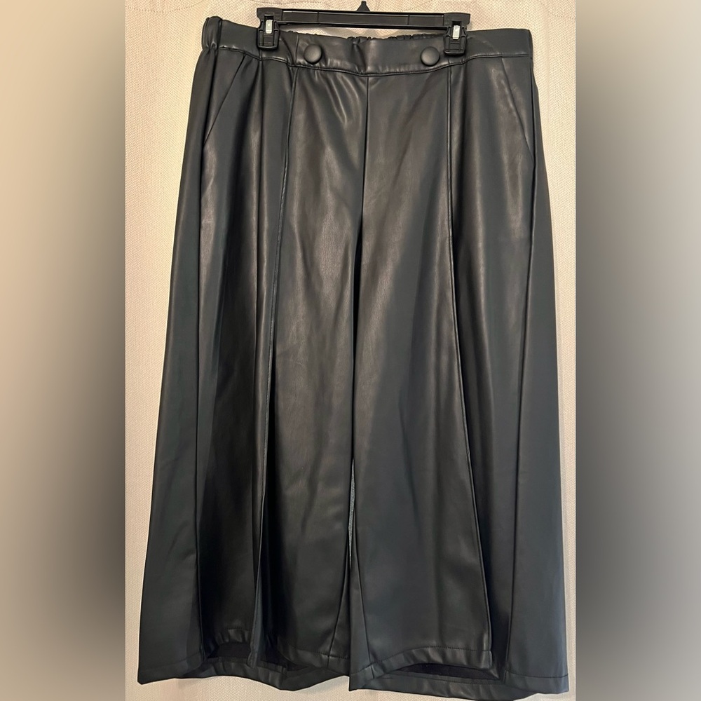 Faux Leather Pants